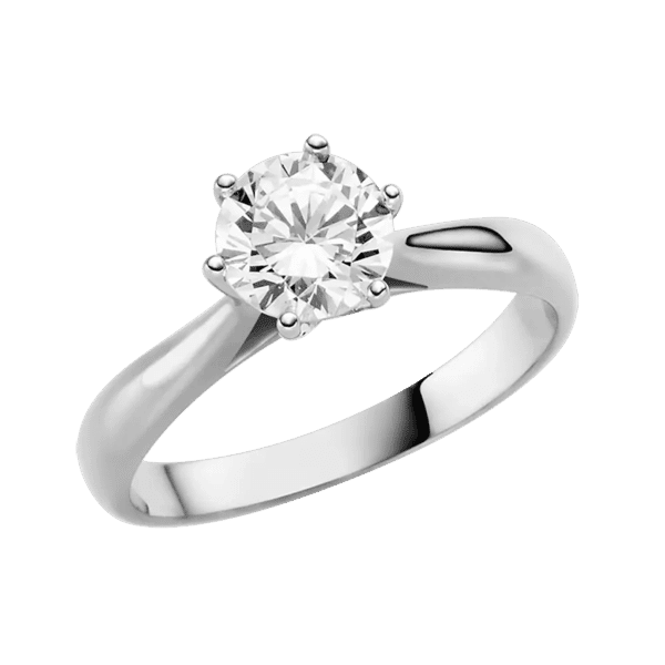Forlovelsesring  med lab grown diamant 2,0 ct  River (D/E) E-VVS2 3xExcellent i hvitt gull - 18007200LG